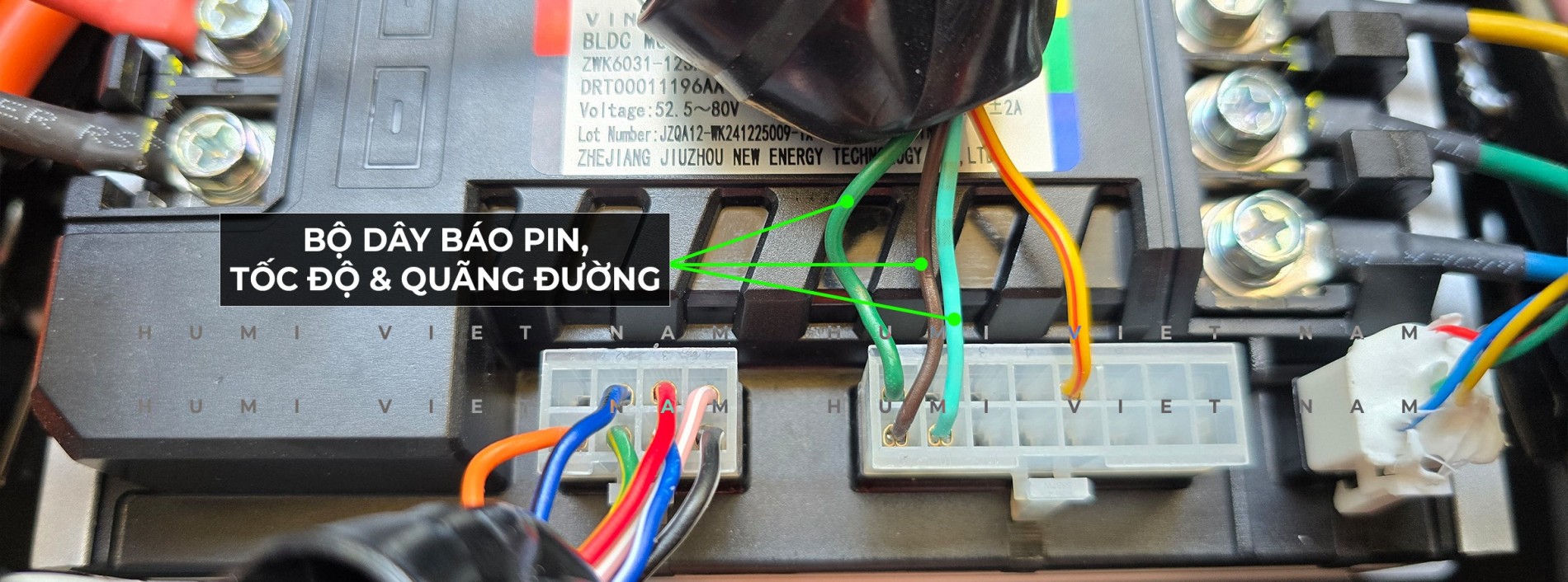 Bộ dây tín hiệu đo pin, tốc độ, quãng đường trên IC VinFast — để nguyên, không thay đổi