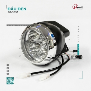 Đèn Xe Điện Gáo 133 – Chính Hãng, Ánh Sáng Mạnh, Gọn Nhẹ