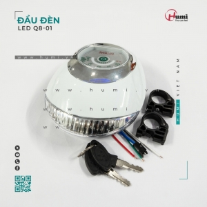 Đèn Xe Điện LED Q8-01 – Chính Hãng, Ánh Sáng Rõ, Bền Bỉ