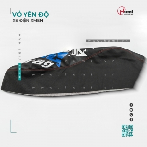 Vỏ yên đỏ xe điện Xmen | Yên xe điện, vỏ yên, thảm để chân chính hãng, bền đẹp, dễ thay
