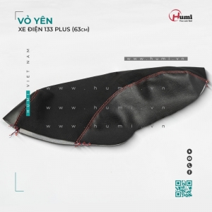 Vỏ yên xe điện 133 Plus 63cm | Yên xe điện, vỏ yên, thảm để chân chính hãng, bền đẹp, dễ thay