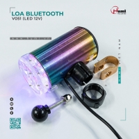 Loa Bluetooth V051 LED 12V | Đồ chơi xe điện, phụ kiện trang trí chính hãng, đẹp bền, dễ lắp