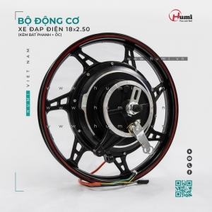 Bộ Động Cơ Xe Điện 18x2.50 – Hub Motor Bánh Lớn, Chạy Mạnh, Bền Bỉ