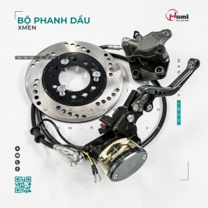 Bộ phanh đầu Xmen | Tay phanh, má phanh, cù dầu xe điện chính hãng, dễ lắp, bền bỉ
