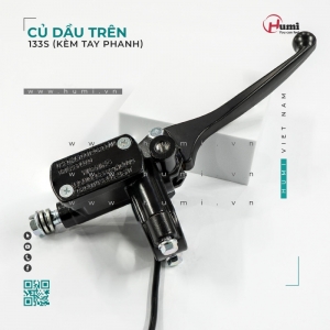 Củ dầu trên 133S kèm tay phanh | Tay phanh, má phanh, cù dầu xe điện chính hãng, dễ lắp, bền bỉ