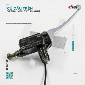 Củ Dầu Trên Vespa Kèm Tay Phanh – Chính Hãng