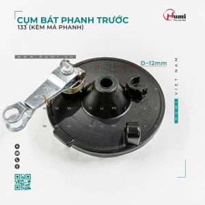 Cụm bắt phanh trước 133 | Tay phanh, má phanh, cù dầu xe điện chính hãng, dễ lắp, bền bỉ