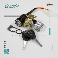 Bộ 3 Khóa Xmen Humi – Đầy Đủ Khóa Cổ, Yên, Điện