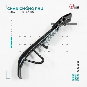 Chân Chống Phụ H10 Cà Cù – Có Lò Xo, Gập Êm, Xi Sáng Bóng