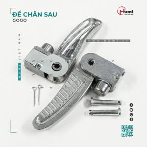 Để Chân Sau Xe Gogo Humi – Gang Dày, Lắp Nhanh Không Rung