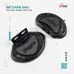 Để Chân Sau Xe Cỏ Humi – Nhẹ, Chống Trượt
