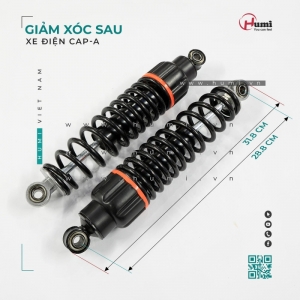 Giảm Xóc Sau CAP-A 31.8cm – Êm, Chống Dội, Lắp Nhanh