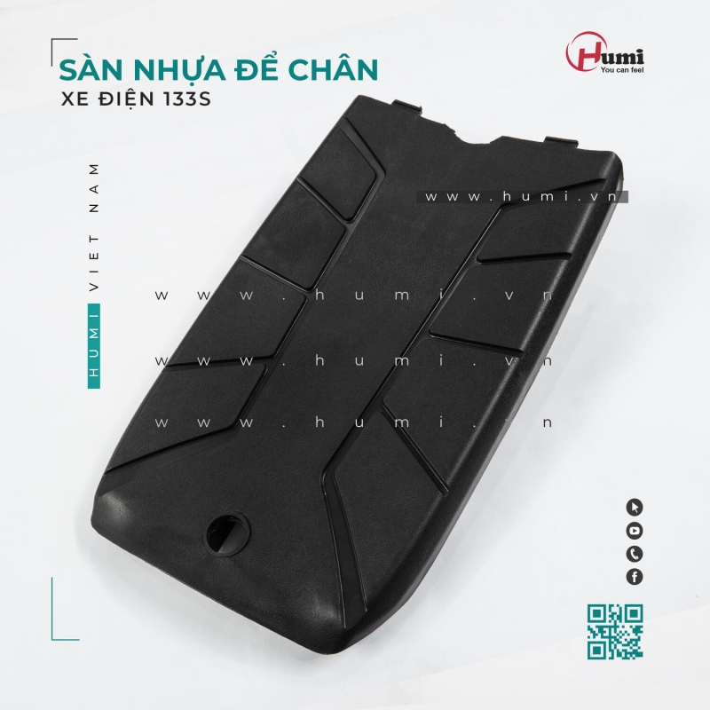 Sàn Nhựa Để Chân Xe Điện 133S – Form Vuông, Chống Bám Bẩn Sàn Nhựa Để Chân Xe Điện 133S – Form Vuông, Chống Bám Bẩn