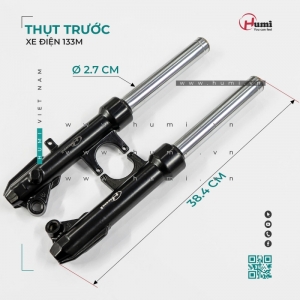 Thụt Trước Humi 133M – Phi 2.7cm, Dài 38.4cm, Êm Nhẹ, Dễ Lắp