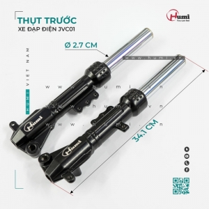Thụt Trước Humi JVC01 – Lắp Dễ, Êm Chắc, Sơn Chống Gỉ