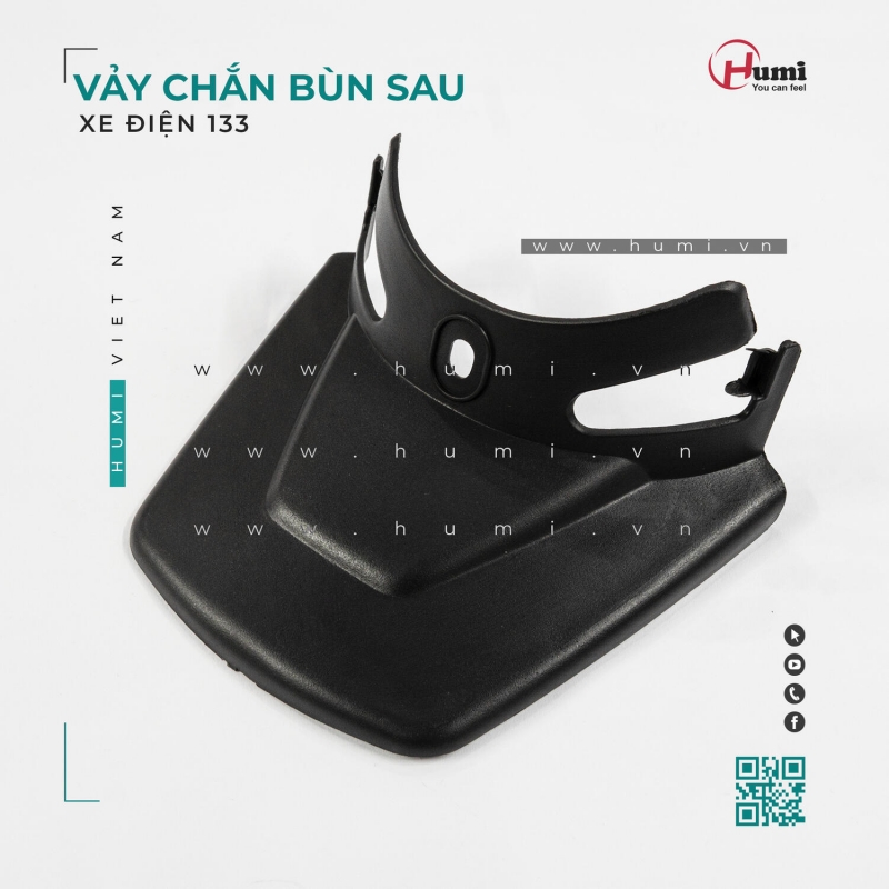 Vây Chắn Bùn Sau Xe Điện 133 – Chắn Nước Tốt, Gắn Nhanh Vây Chắn Bùn Sau Xe Điện 133 – Chắn Nước Tốt, Gắn Nhanh