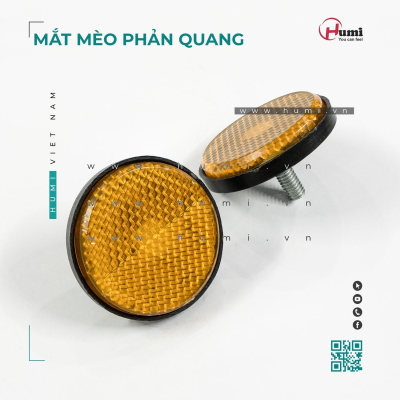 Mắt Mèo Phản Quang Xe Điện – Tăng An Toàn, Bắt Sáng Mạnh Mắt Mèo Phản Quang Xe Điện – Tăng An Toàn, Bắt Sáng Mạnh