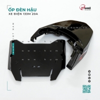 Ốp Đèn Hậu Xe Điện 133M 20A – Nhựa Bóng, Dễ Gắn