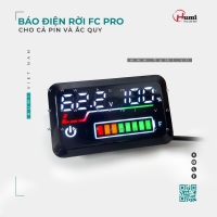 Báo Điện Rời FC PRO - Dùng Được Cho Cả Pin Và Ắc Quy