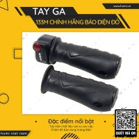 Tay Ga Xe Điện Giant 133M Báo Điện Đỏ