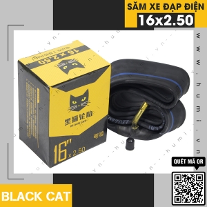 Săm Xe Điện 16x2.50 BLACK CAT