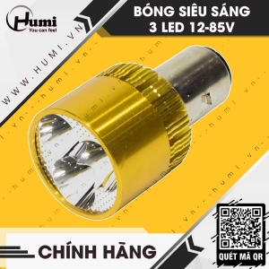 Bóng Pha 3 Led Siêu Sáng 12-85V