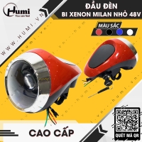 Đầu Đèn Milan Nhỏ 48V Xe Đạp Điện