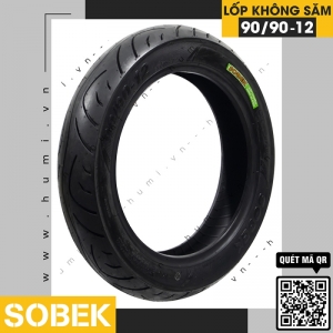 Lốp Xe Điện Không Săm 90/90-12 SOBEK