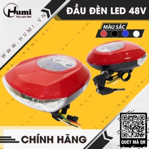 Đầu Đèn Led Đẹp 48V Xe Đạp Điện