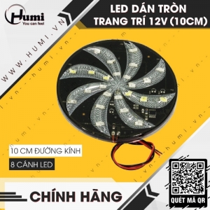 Led Dán Tròn Trang Trí 12V 