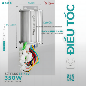 IC Xe Điện Humi S21 Plus 36-48V 350W