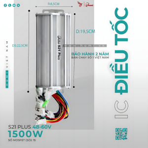 IC Xe Điện Humi S21 Plus 48-60V 1500W