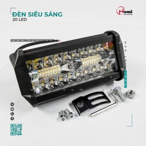 Đèn LED 20 Bóng Siêu Sáng – Gắn Xe Điện, Ánh Sáng Rộng, Dễ Lắp