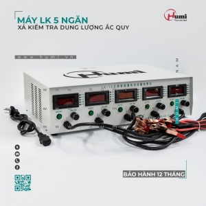 Máy Xả Kiểm Tra Ắc Quy 5 Ngăn – Dễ Quan Sát, Hỗ Trợ Sửa Chữa Nhanh