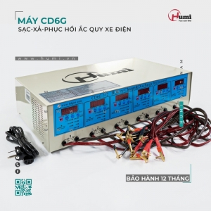 Máy Sạc Xả CD6G – Kiểm Tra, Phục Hồi Ắc Quy Xe Điện, Chính Xác & Dễ Dùng