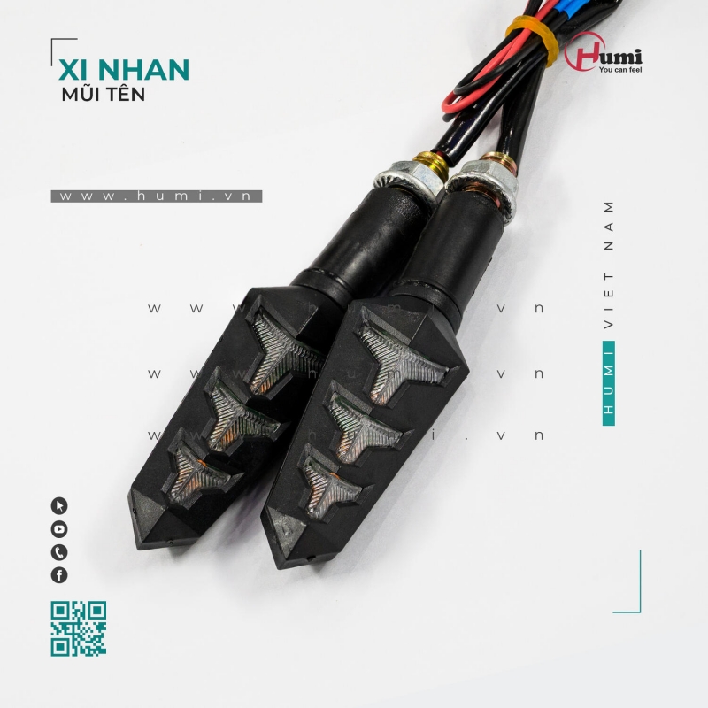 Đèn Xi Nhan Mũi Tên Xe Điện – LED, Sáng Rõ, Gắn Nhanh Đèn Xi Nhan Mũi Tên Xe Điện – LED, Sáng Rõ, Gắn Nhanh