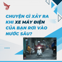 Chuyện Gì Xảy Ra Khi Xe Máy Điện Của Bạn Rơi Vào Nước Sâu?