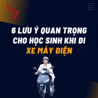 6 Lưu Ý Quan Trọng Cho Học Sinh Khi Đi Xe Máy Điện