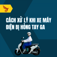 Cách Xử Lý Khi Xe Máy Điện Bị Hỏng Tay Ga