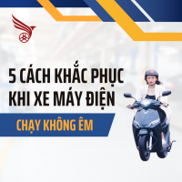 5 Cách Khắc Phục Khi Xe Máy Điện Chạy Không Êm