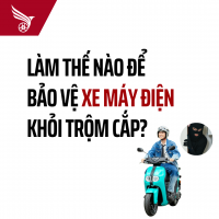 Làm thế nào để bảo vệ xe máy điện khỏi trộm?