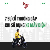 7 Sự Cố Thường Gặp Khi Sử Dụng Xe Máy Điện!