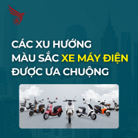 Các Xu Hướng Màu Sắc Xe Máy Điện Được Ưa Chuộng