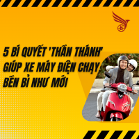 5 Bí Quyết 'Thần Thánh' Giúp Xe Máy Điện Chạy Bền Bỉ Như Mới