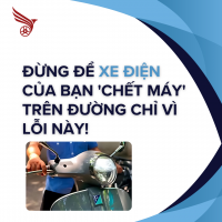 Đừng Để Xe Điện Của Bạn 'Chết Máy' Trên Đường Chỉ Vì Lỗi Này!