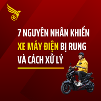 7 Nguyên Nhân Khiến Xe Máy Điện Bị Rung Và Cách Xử Lý