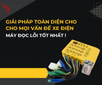 GIẢI PHÁP TOÀN DIỆN CHO MỌI VẤN ĐÈ XE ĐIỆN - MÁY ĐỌC LỖI TỐT NHẤT