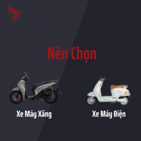 Nên Chọn Xe Máy Xăng Hay Sắm Xe Máy Điện?
