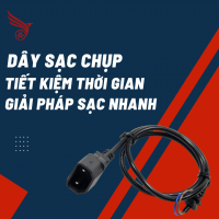 TIẾT KIỆM THỜI GIAN VỚI DÂY SẠC CHỤP HUMI - GIẢI PHÁP SẠC NHANH CHO XE ĐIỆN
