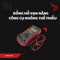CÔNG CỤ KHÔNG THỂ THIẾU THỢ SỬA XE ĐIỆN - ĐỒNG HỒ VẠN NĂNG HUMI